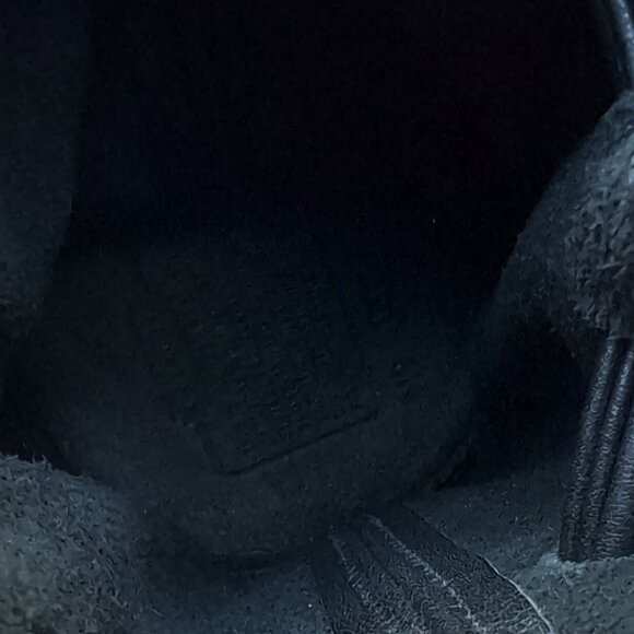 Vintage Coach Black Leather Mini Littleton Drawstring Purse Bag 4144 - Picture 7 of 9